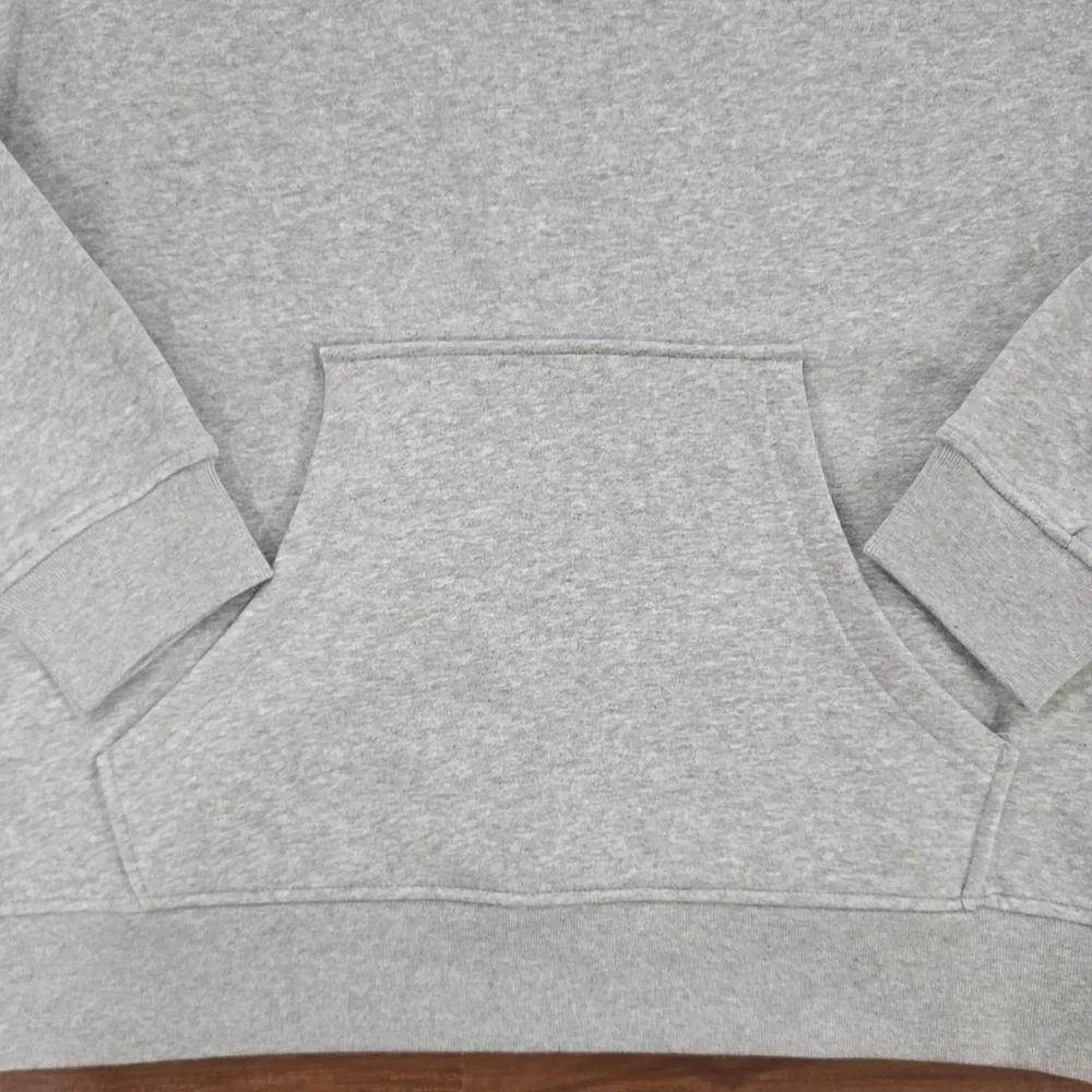 NWT Adidas Originals Adicolor Essentials FleecebHoodie Gray/White IA6418 Women's - Picture 3 of 10